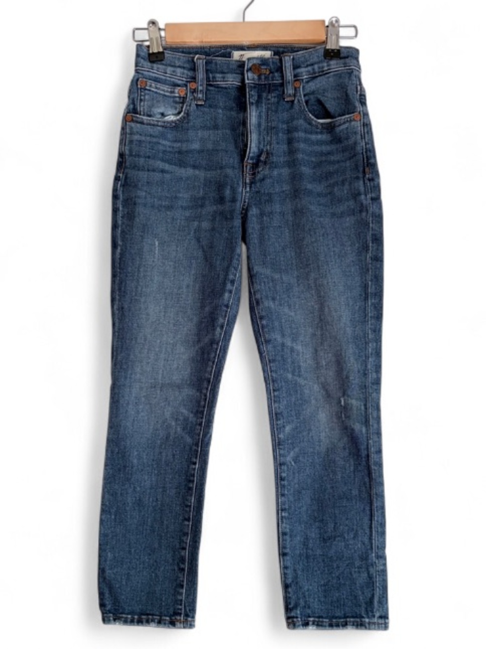 Madewell High Rise Slim Crop Boyjean Size 23 P
